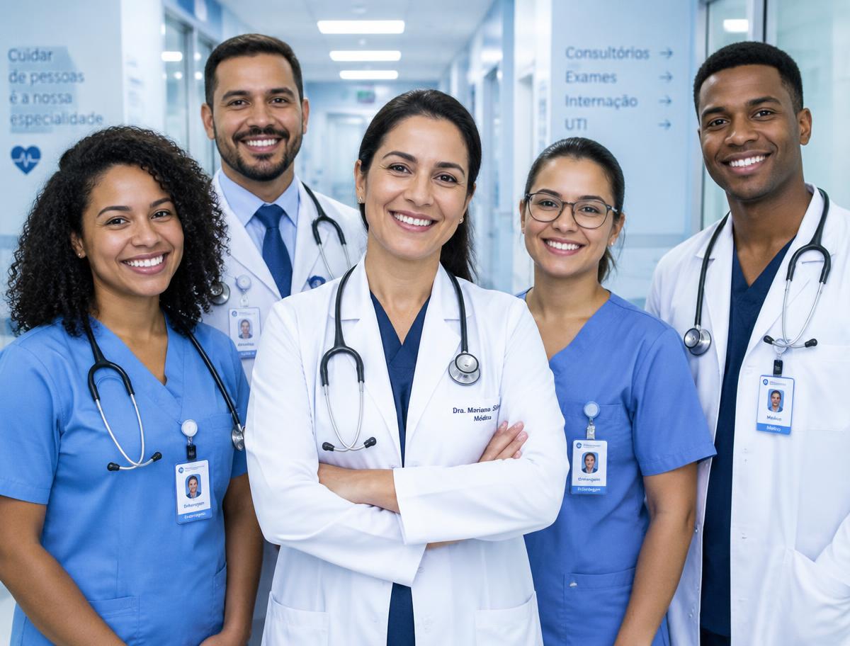 Equipe médica da MGM